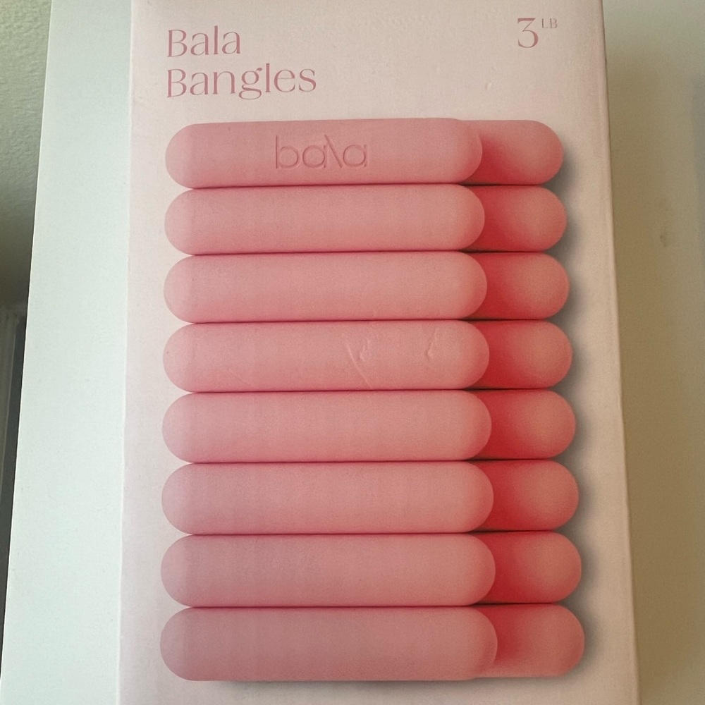 3lb Bala Bangles in Blush Pink